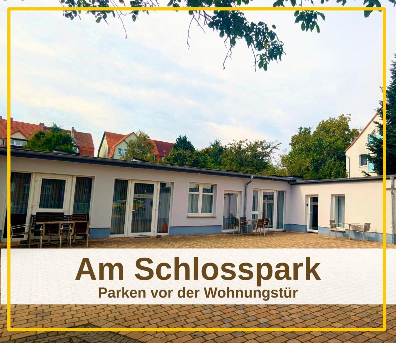 Fewo Urban Gotha-Apartment Ekhof- Am Schlosspark- Parken An Der Der Tuer- Barrierefrei, 900 Meter Zum Bahnhof - Wallbox Kültér fotó